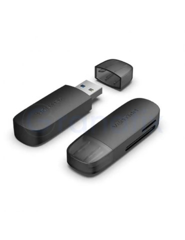 Lector de Tarjetas Externo Vention CLGB0/ USB 3.0 2