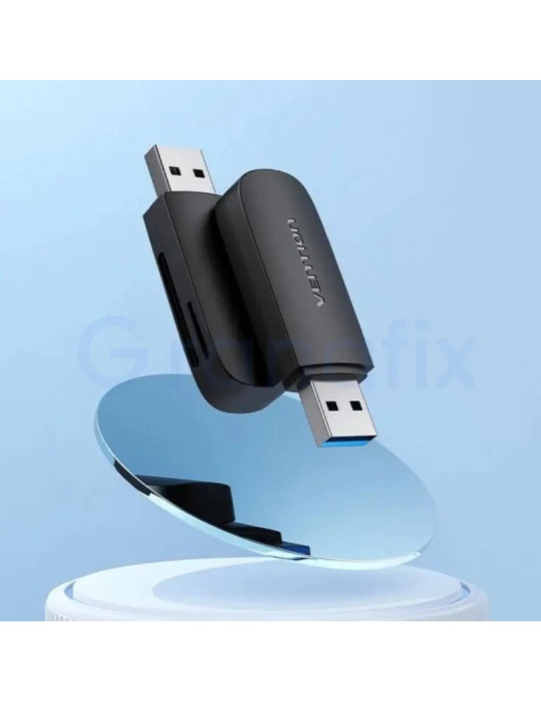 Lector de Tarjetas Externo Vention CLGB0/ USB 3.0
