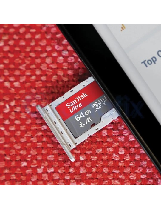 Tarjeta de memoria Micro SD Sandis Ultra 64GB Clase 10