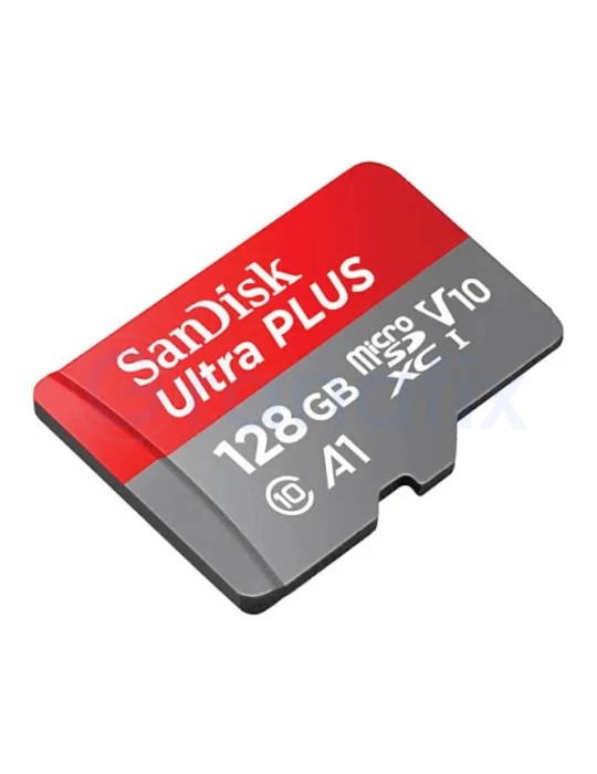 Tarjeta de memoria Micro SD Sandis Ultra Plus 128GB + Adaptador