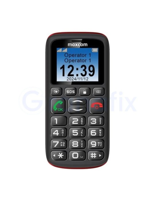 Teléfono móvil Maxcom Negro