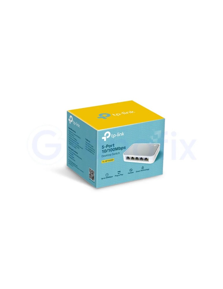 Switch TP-Link 5 puertos mini 10/100