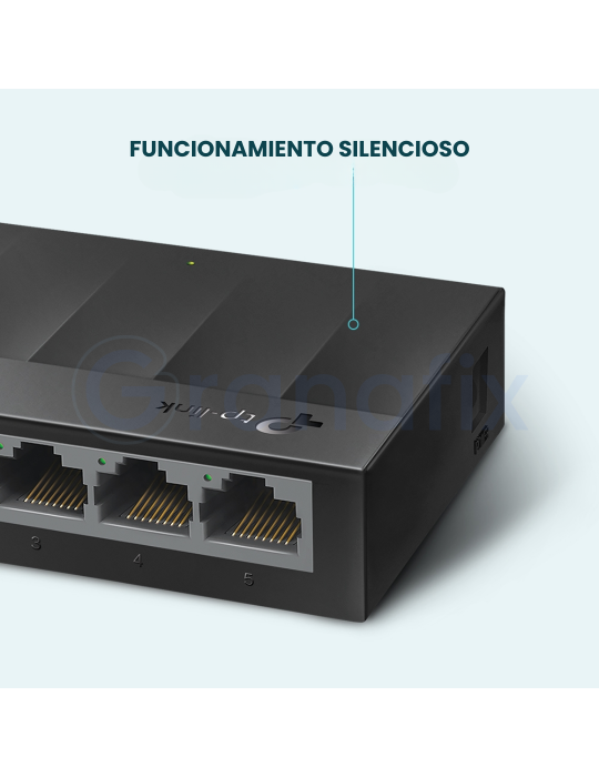 Switch TP-Link 5 puertos Gigabit 10/100/1000