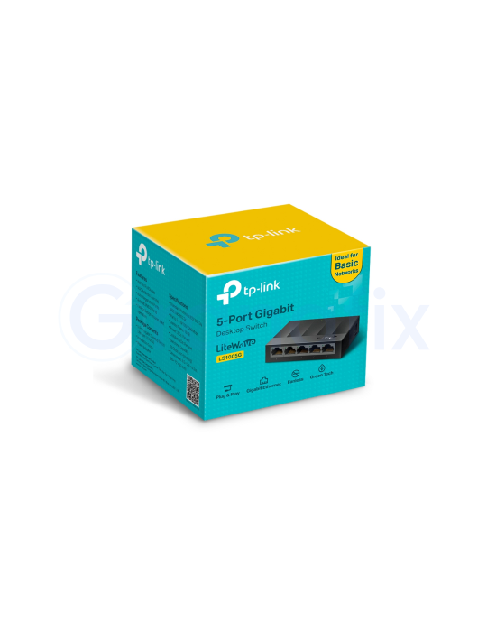 Switch TP-Link 5 puertos Gigabit 10/100/1000