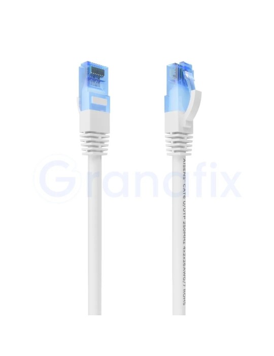 Cable de Red RJ45 UTP Aisens Cat.6 2m Blanco