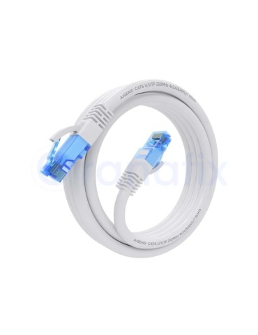 Cable de Red RJ45 UTP Aisens Cat.6 2m Blanco 2