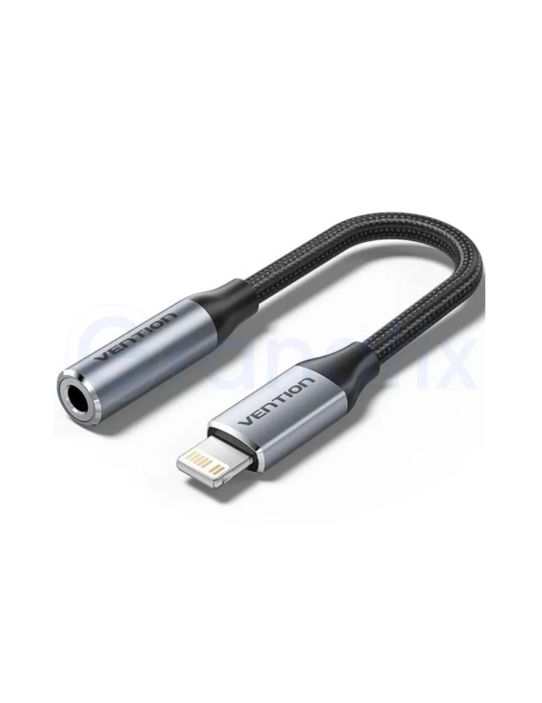 Adaptador Audio Vention Jack 3.5 Hembra - Lightning Macho