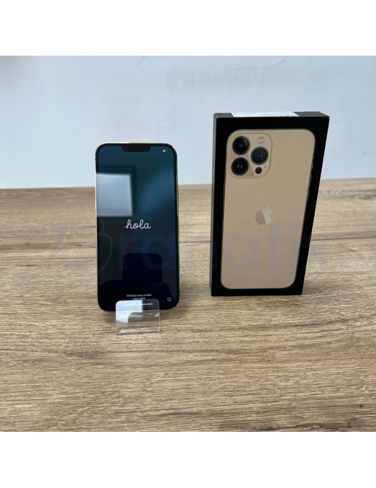 iPhone 13 Pro Max 128GB Oro Seminuevo Grado A