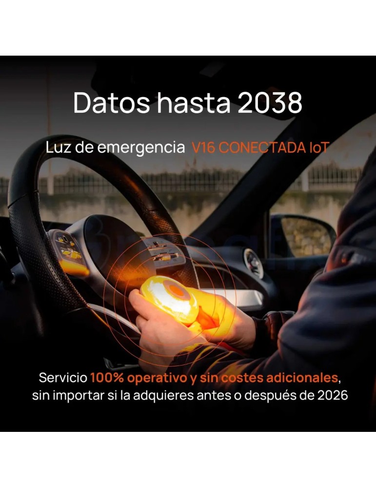 Baliza FlashLed Plus V16 IoT Conectada