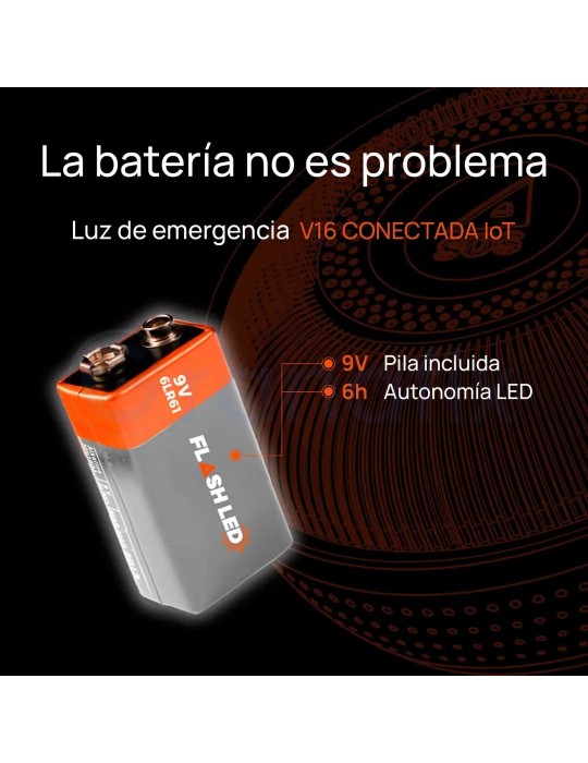 Baliza FlashLed Plus V16 IoT Conectada