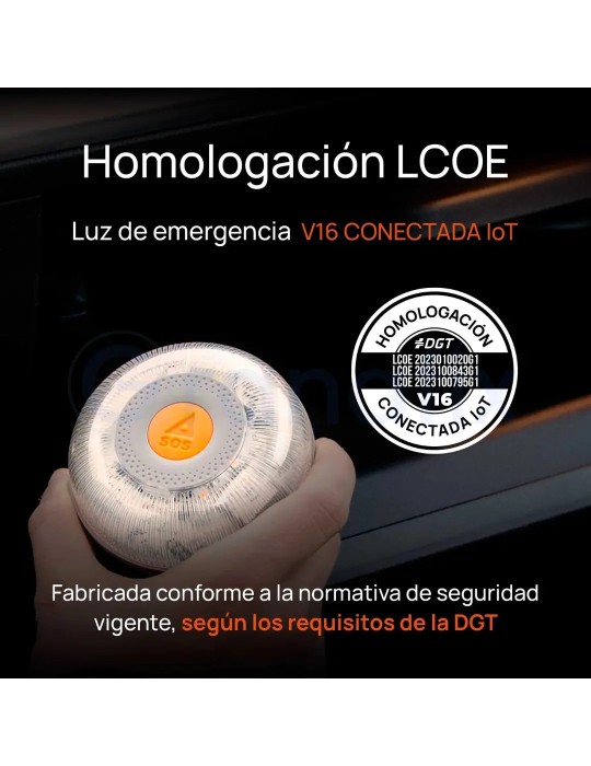 Baliza FlashLed Plus V16 IoT Conectada