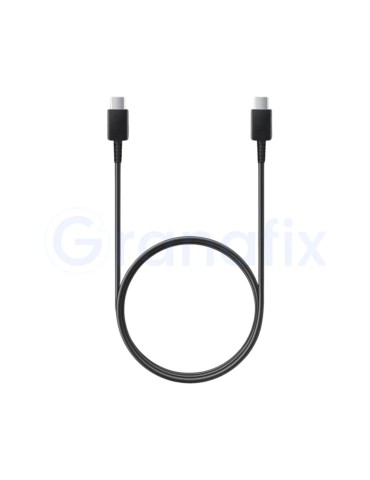 Samsung cable de carga USB C a USB C Negro (1m)