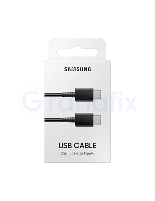 Samsung cable de carga USB C a USB C Negro (1m)