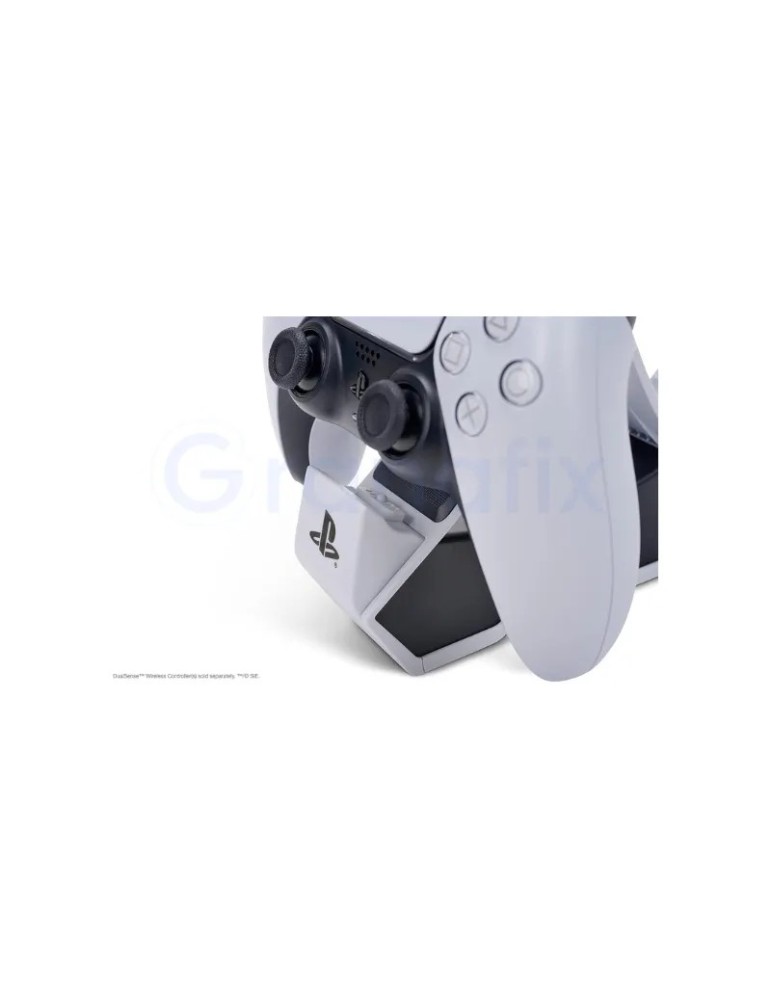 PowerA Base de carga Playstation para 2 Dualsense PS5 Blanca