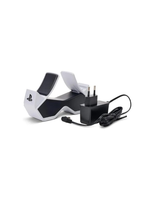 PowerA Base de carga Playstation para 2 Dualsense PS5 Blanca