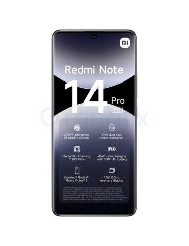 Xiaomi Redmi Note 14 Pro 8GB/ 256GB Negro Medianoche 2