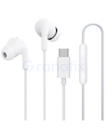 Auriculares Xiaomi Tipo C Blanco con microfono