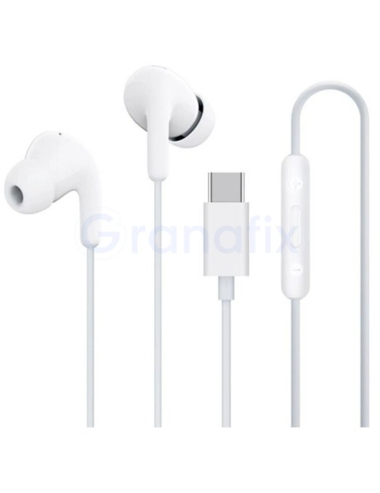 Auriculares Xiaomi Tipo C Blanco con microfono