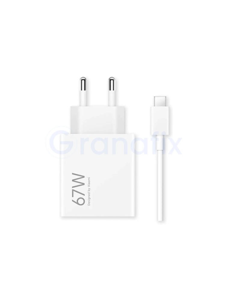 Xiaomi Charging Combo 67W USB-A  a USB-C Blanco