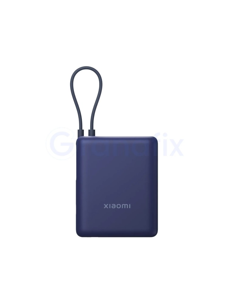 Xiaomi Power Bank 10000 mAh 33W Cable Integrado USB-C Azul