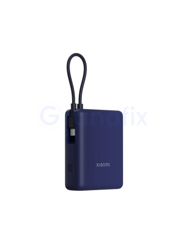 Xiaomi Power Bank 10000 mAh 33W Cable Integrado USB-C Azul 2