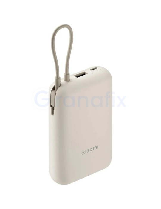 Xiaomi Powerbank 10000mAh 22.5W Cable USB-C integrado Beige