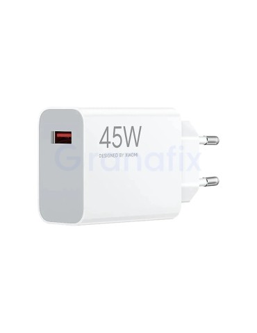 Cargador de Pared Xiaomi 45W USB-A Turbo Charger