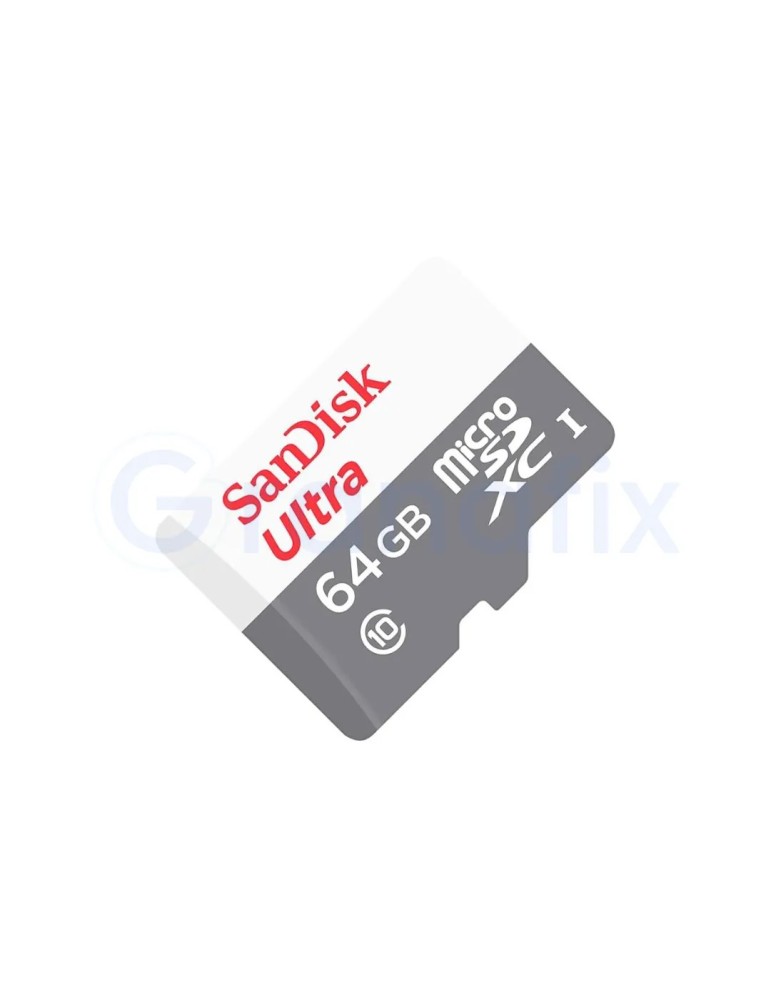 Sandisk Ultra Micro SD 64 GB Clase 10 + Adaptador