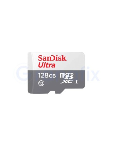 Sandisk Ultra Micro SD 128 GB Clase 10 + Adaptador