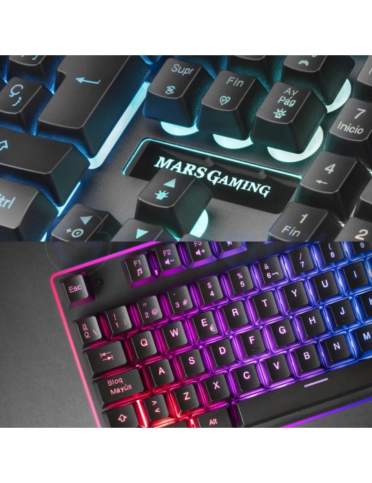 Teclado mecánico Mars Gaming MK320 RGB