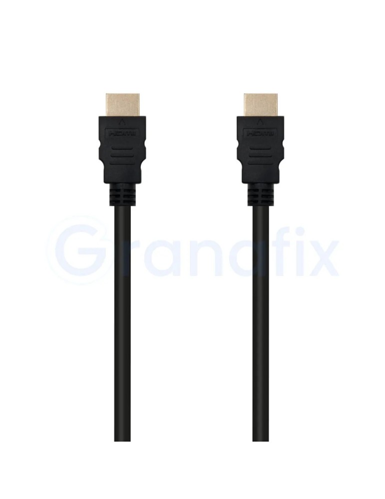 Cable HDMI Nanocable Macho a Macho 3M Negro 4K