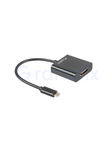 Adaptador Lanberg USB-C 3.1 Macho a HDMI Hembra Negro 2