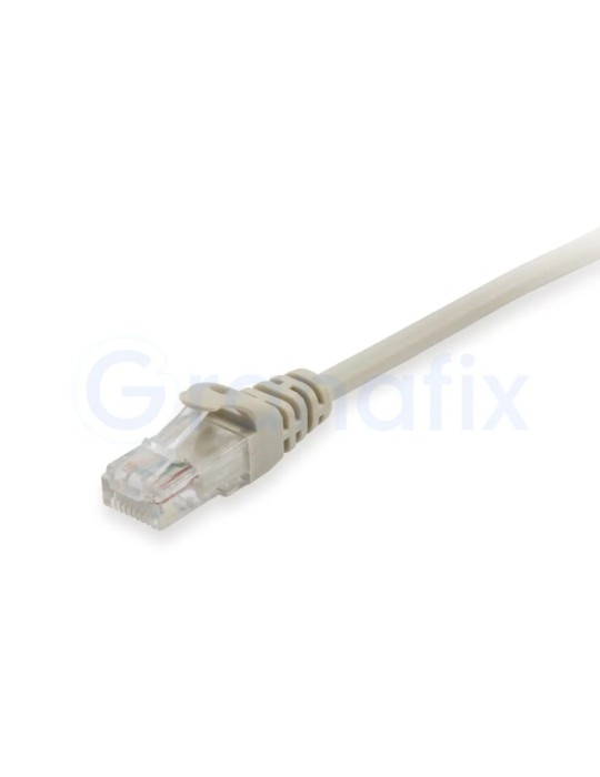 Equip Cable ethernet Cat.6 UTP 1m Gris