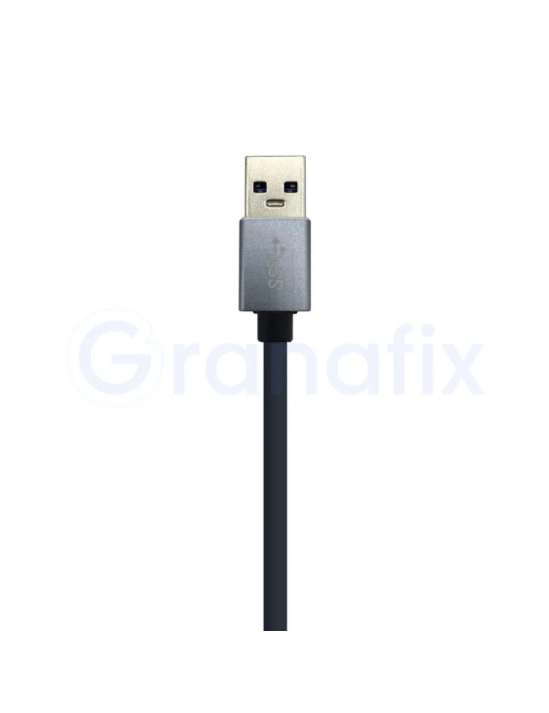 Hub USB-A Aisens 3xUSB 3.0 1xRJ45 Gris