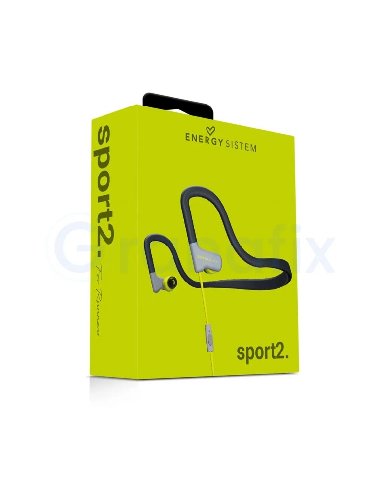 Energy Sistem Auriculares Sport 2 Yellow con micrófono