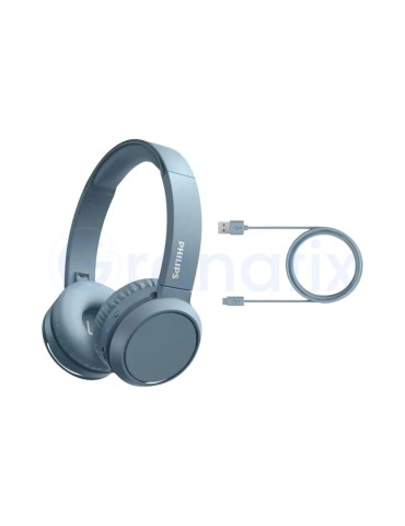 Auriculares Philips Diadema con Micro Azul 2