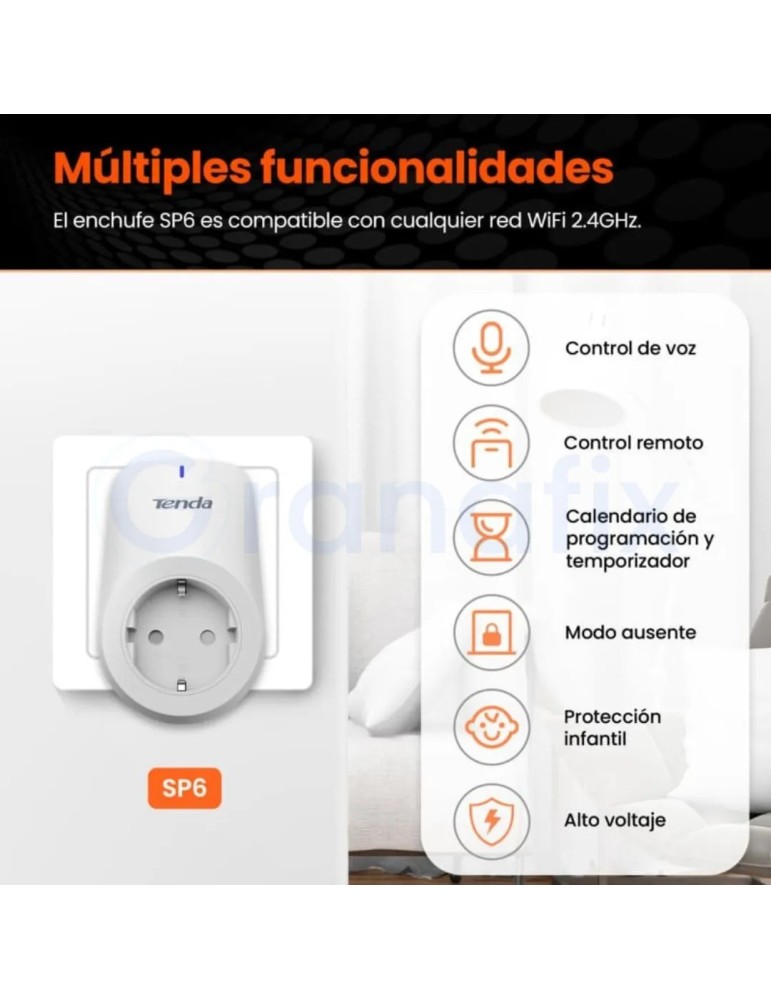 Enchufe inteligente Tenda Beli SP6