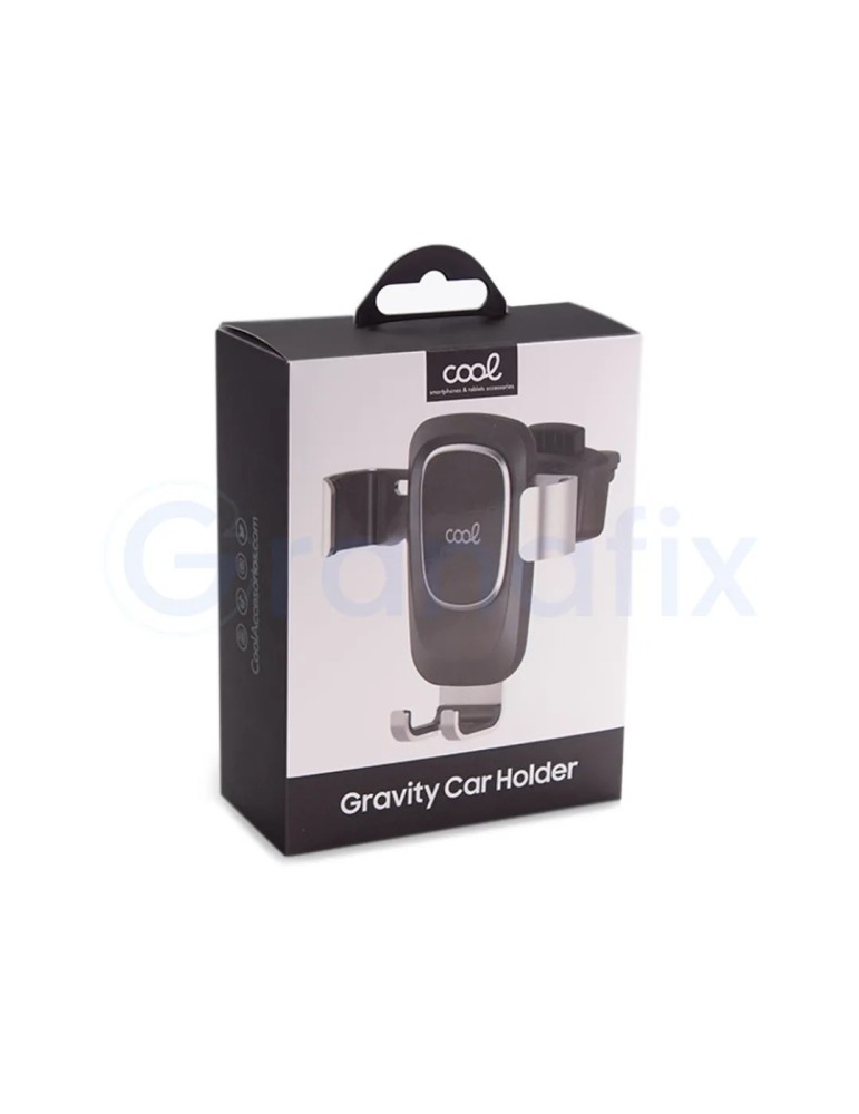 Soporte universal móvil COOL coche Gravity Negro