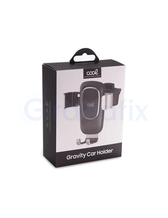 Soporte universal móvil COOL coche Gravity Negro