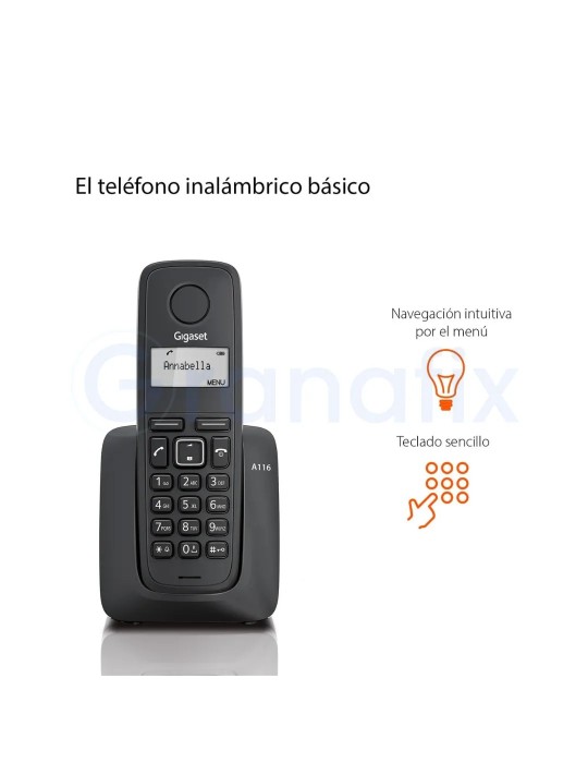 Teléfono inalambrico Gigaset A116