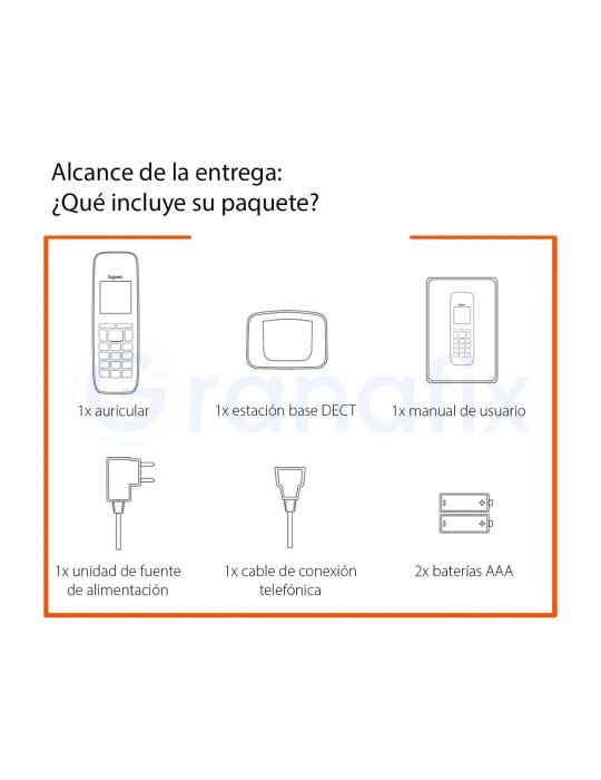 Teléfono inalambrico Gigaset A116