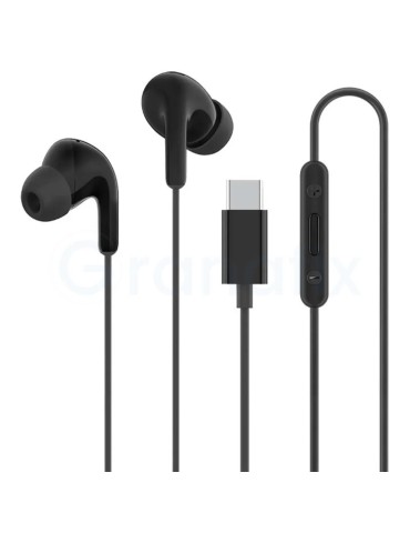 Auriculares Xiaomi Tipo C Negro con microfono