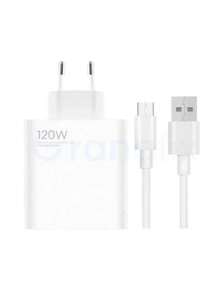 Xiaomi 120W HyperCharge Combo Cargador Blanco