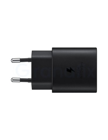 Samsung cargador Tipo C 25W + Cable Tipo C a Tipo C 1m Negro