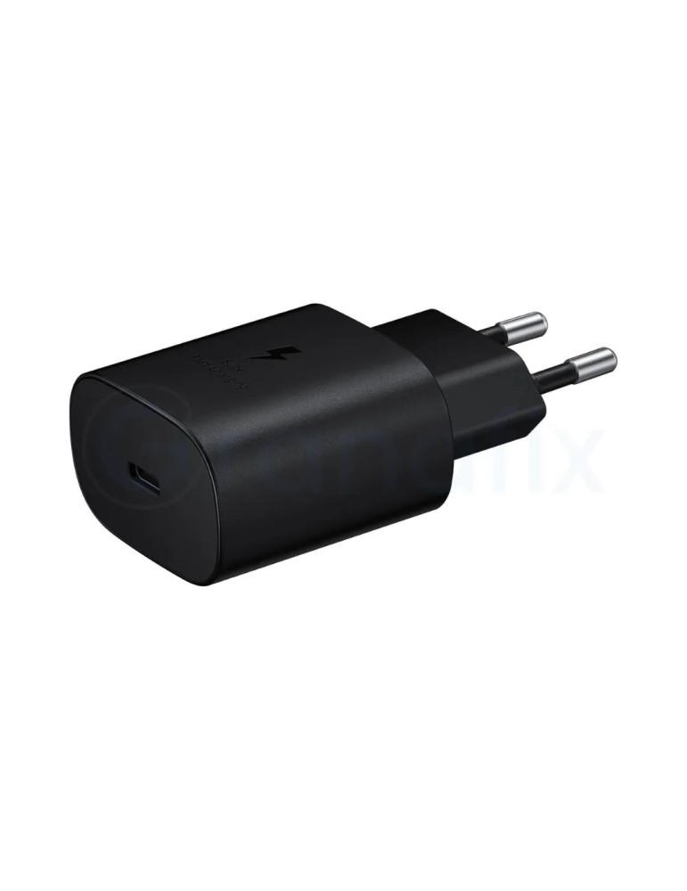Samsung cargador Tipo C 25W + Cable Tipo C a Tipo C 1m Negro