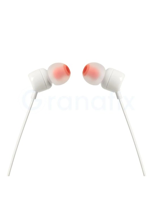 Auriculares Intrauditivos JBL Tune 110 Jack con microfono Blanco