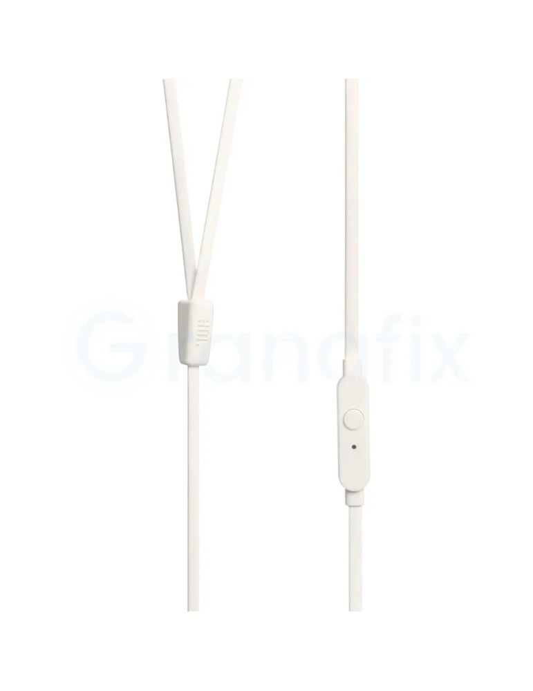 Auriculares Intrauditivos JBL Tune 110 Jack con microfono Blanco