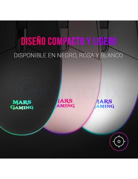 Ratón Mars Gaming MMG Negro