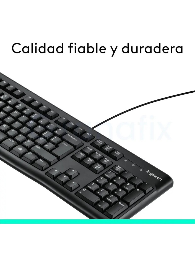 Teclado Logitech K120 Negro