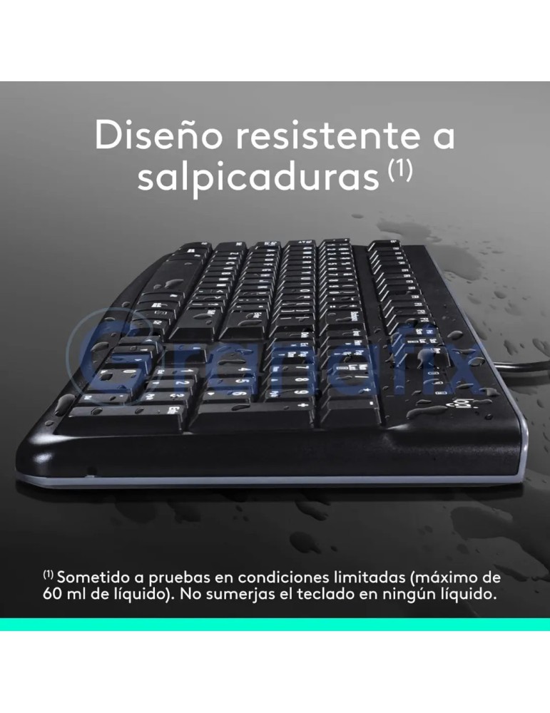 Teclado Logitech K120 Negro